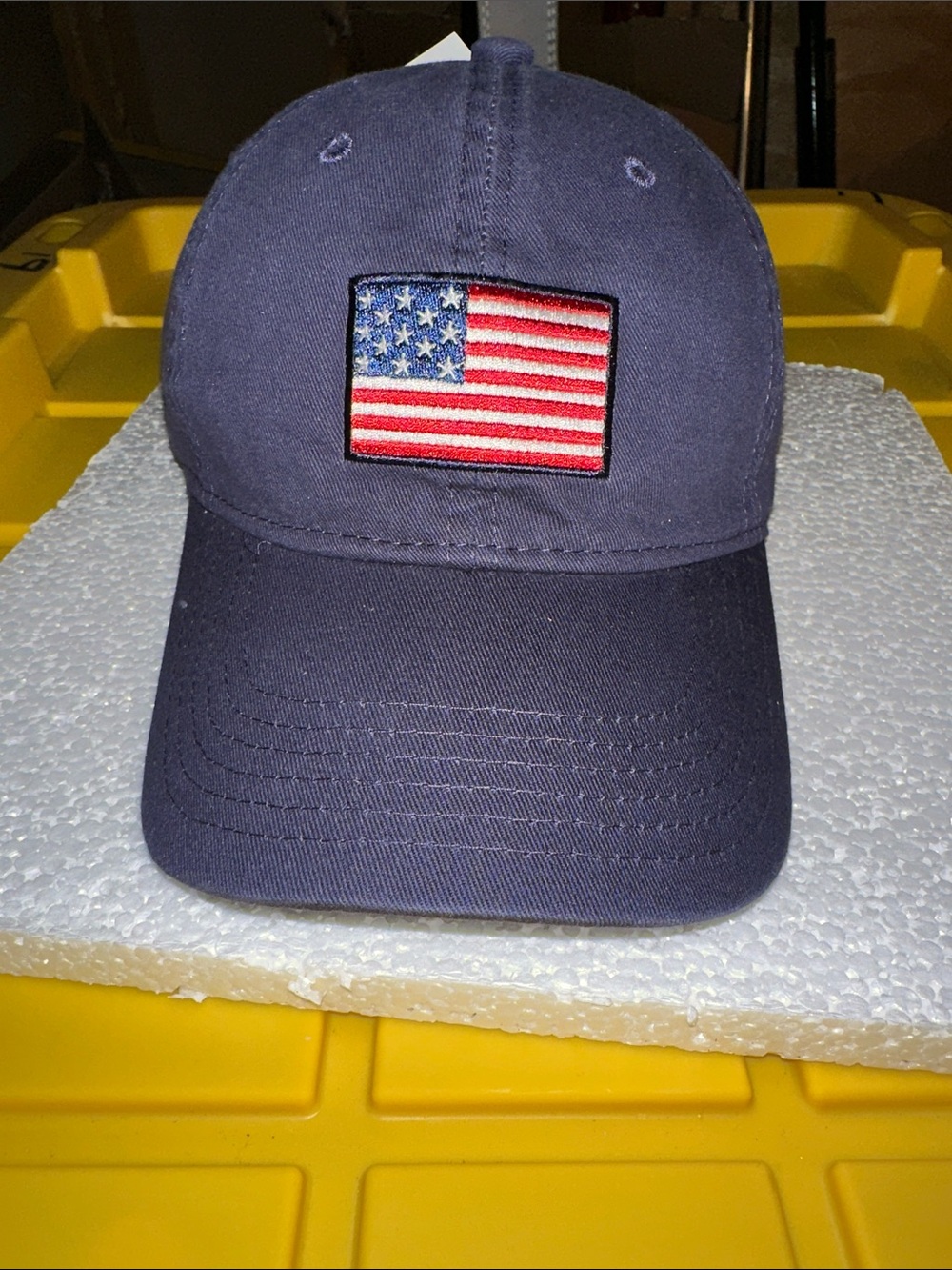 U.S. Polo Association cap with USA flag